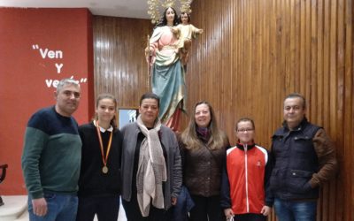 Homenaje alumnas campeonas