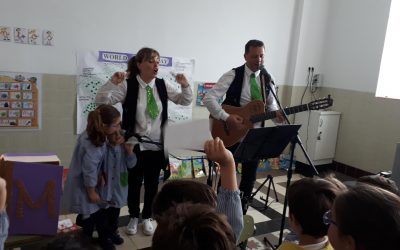 Celebración Del Día Del Libro Con Los Más Pequeños De La Casa.